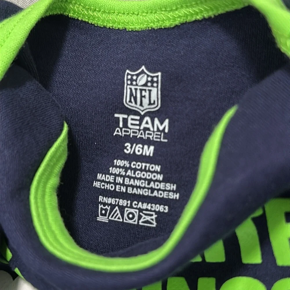 🦆 NFL Seattle Seahawks Infant Bodysuits